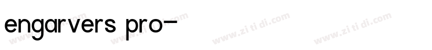 engarvers pro字体转换